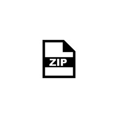 ZIP file format icon vector design symbol