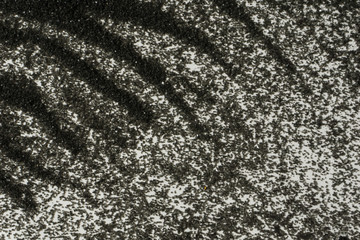Fototapeta na wymiar black sand 
