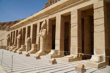 Hatshepsut Temple at Luxor, Egypt
