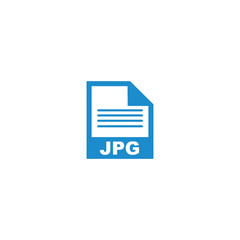 JPG file format icon vector design symbol