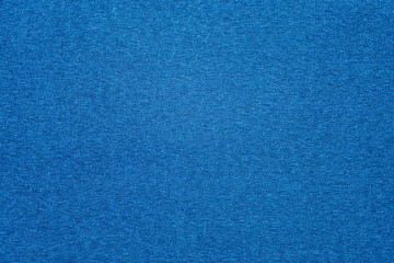 Detail of Blue Synthetic Polyethylene Fabric