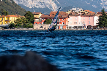 Windsurfen am Lago di Garda