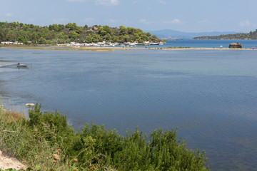 Livari Beach Vourvourou at Sithonia peninsula, Greece