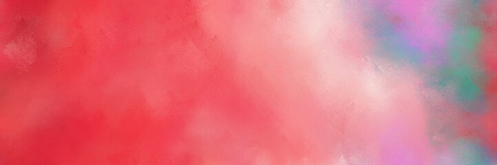 abstract indian red, pastel violet and baby pink colored diffuse painted banner background. can be used as wallpaper, poster or canvas art