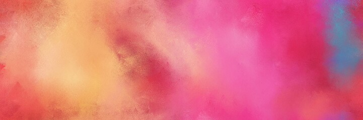 pale violet red, burly wood and slate gray color painted banner background. broadly painted backdrop can be used as texture, background element or wallpaper