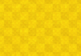 背景：市松模様 幾何学模様 幾何学 金箔 屏風 金 ゴールド テクスチャー 和風