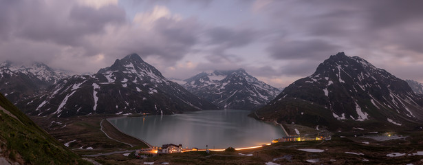 Silvretta Stausee Panorama 