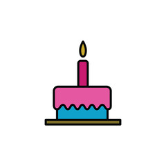 birthday cake icon