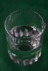 Vaso con agua