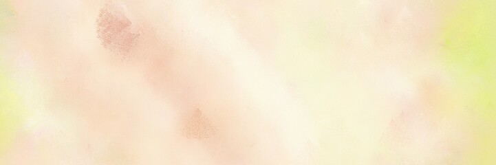 diffuse painted banner texture background with blanched almond, khaki and old lace color. can be used as wallpaper, poster or canvas art