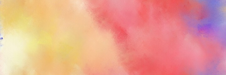 banner abstract diffuse texture background with dark salmon, light coral and burly wood color. can be used as texture, background element or wallpaper