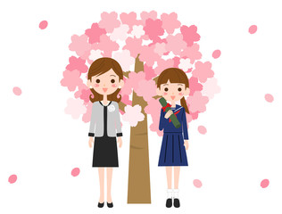 卒業　女子