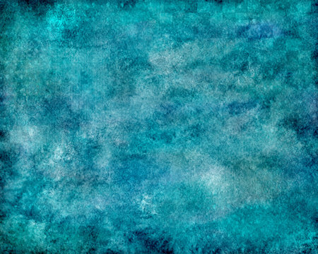 Teal and Dark Blue Abstract Background Iluustration