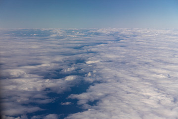 Fototapeta na wymiar 飛行機からの雲海#36