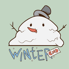 Winter end