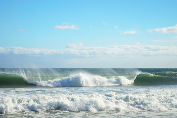 海　波　空　素材