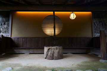 The Traditional Japanese waiting room