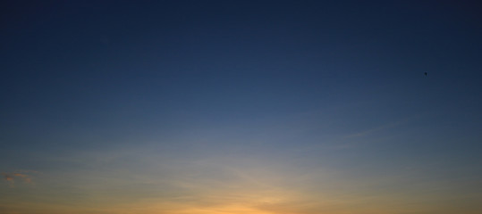 beautiful colorful sky on sunsie