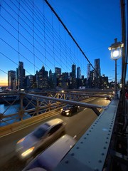 Fototapeta na wymiar brooklyn bridge in new york city