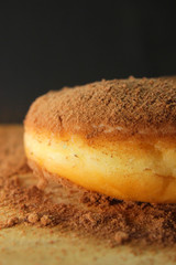 delicious fresh baked croissants traditional snacks on wood rustic french pastry