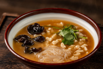 Chinese lamb soup  
