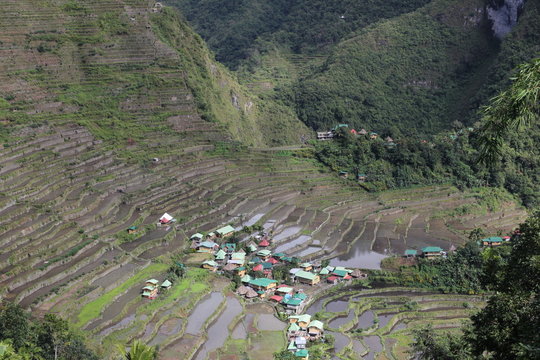 Batad Reisterrassen, Provinz Ifugao, Philippinen, UNESCO-Weltkulturerbe