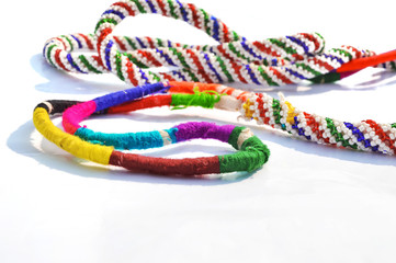 colorful pearls,colorful pearls rope ,embroidery handmade rope