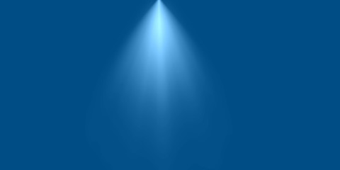 Empty scene blue wall with abstract spotlights. Stock image of spot light on blue blank...