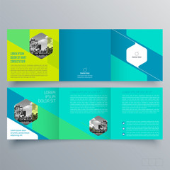 Brochure design, brochure template, creative tri-fold, trend brochure