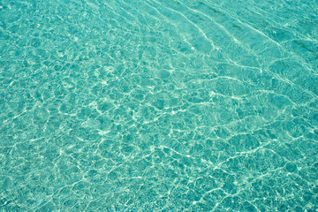 Sandy seabed under water. Background, sea theme, natural
