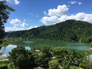 Summer view of Lake