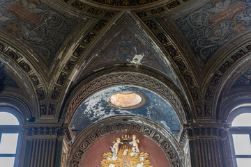 Interior of Santa Maria in Cosmedin church