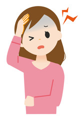 女性　頭痛