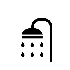 Shower Icon Vector Simple Design