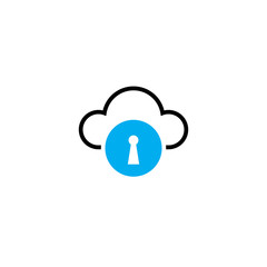 Elegant Logo Design with Cloud Icon