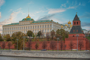 Kremlin - a fortress in the center of Moscow.