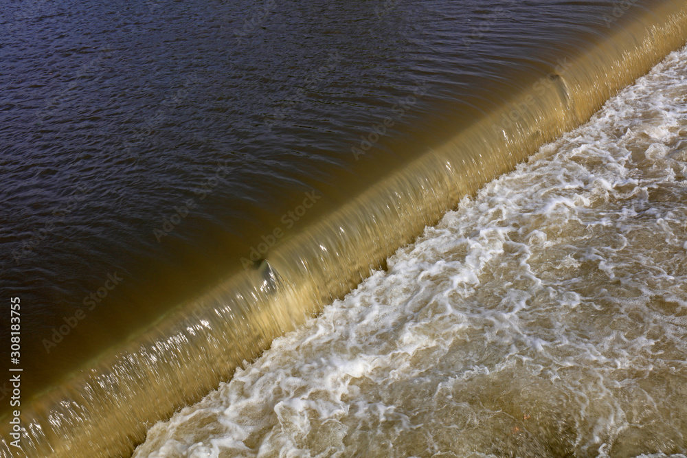 Wall mural Dams and torrents