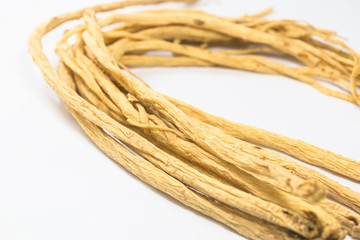 Codonopsis on a white background