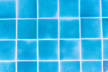 blue mosaic background