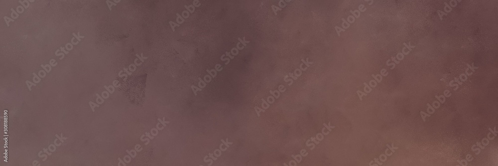 Fototapete header abstract painting background graphic with old mauve, pastel brown and old lavender colors and
