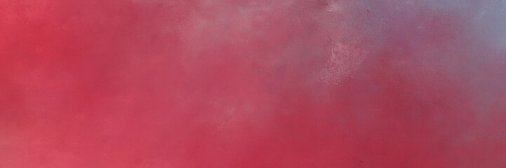 banner vintage abstract painted background with moderate red and light slate gray colors and space for text or image. can be used as header or banner