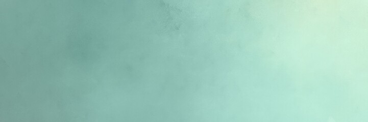 textured background. dark sea green and tea green colored vintage abstract painted background with space for text or image. can be used as header or banner