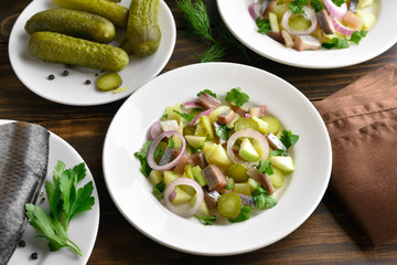 Herring salad