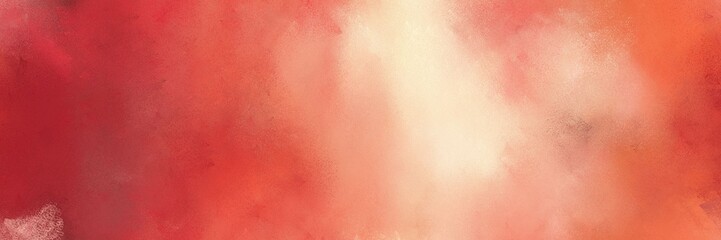 abstract painting background texture with moderate red, peach puff and dark salmon colors and space for text or image. can be used as header or banner