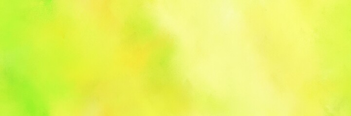 banner green yellow, pastel yellow and khaki color background with space for text or image. vintage texture, distressed old textured painted design. can be used as header or banner