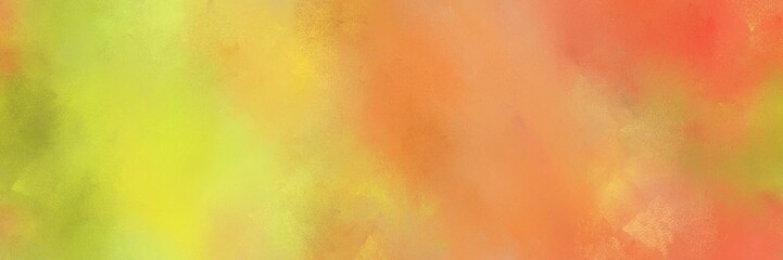 banner vintage abstract painted background with sandy brown, peru and pastel orange colors and space for text or image. can be used as header or banner