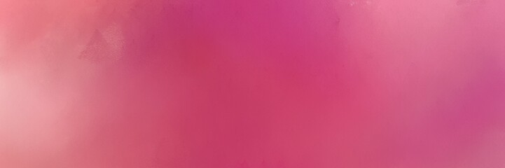 abstract painting background graphic with mulberry , light coral and light pink colors and space for text or image. can be used as header or banner