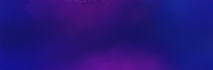 old color brushed vintage texture with midnight blue, indigo and light pastel purple colors. distressed old textured background with space for text or image. can be used as header or banner