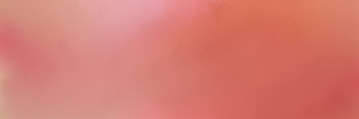 light coral, indian red and tan color background with space for text or image. vintage texture, distressed old textured painted design. can be used as header or banner