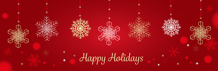 christmas background with snowflakes and place for your text	